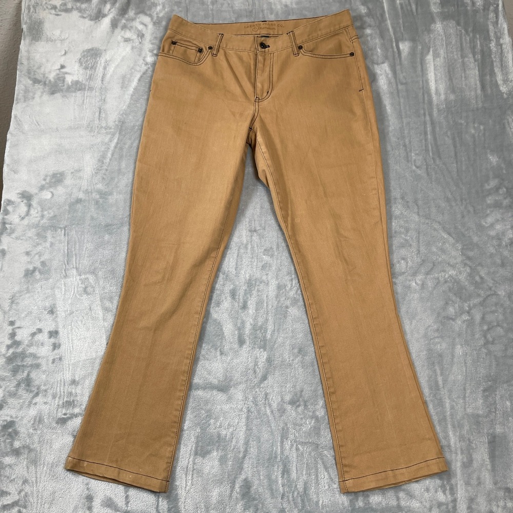 Lauren Jeans Co Ralph Lauren Camel Tan Contemporary Bootcut Pants Size 6